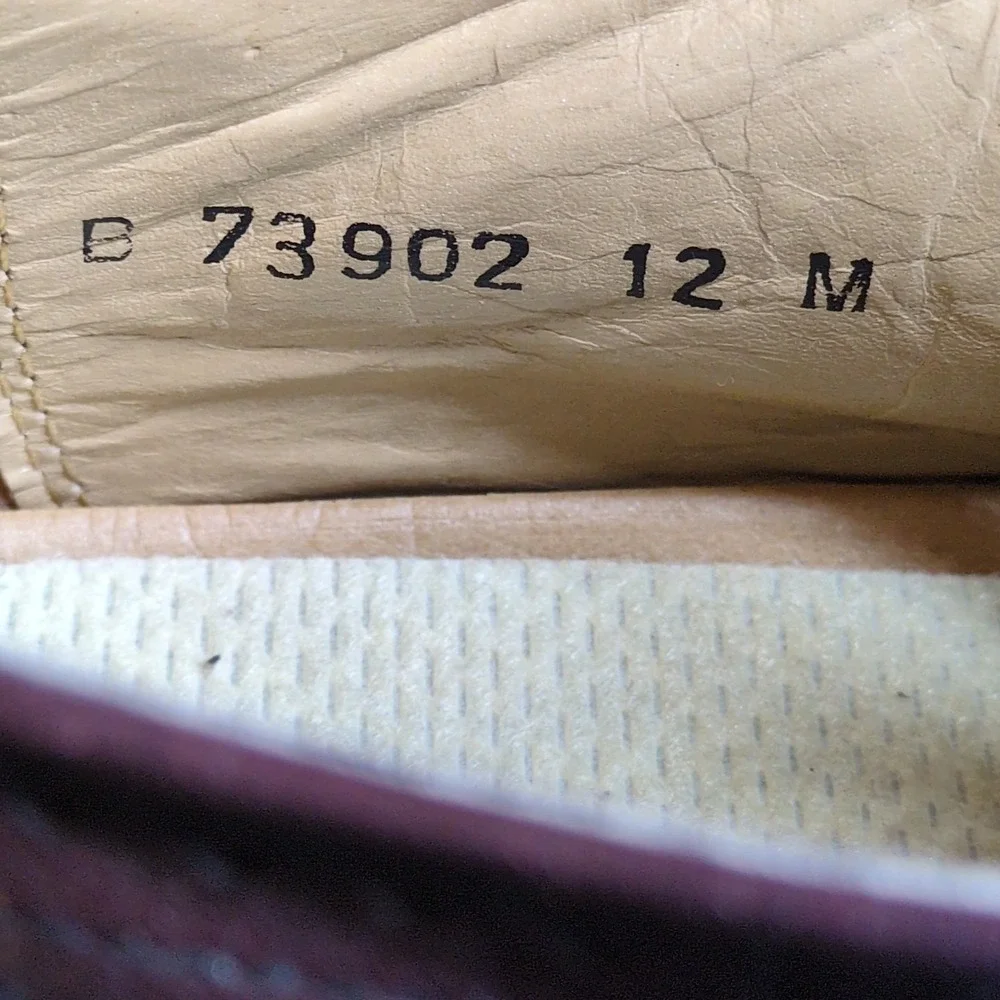 Nunn Bush Shoes Mens‎ Brown 12 Leather Wingtip Oxfords Dress Lace Up 73902